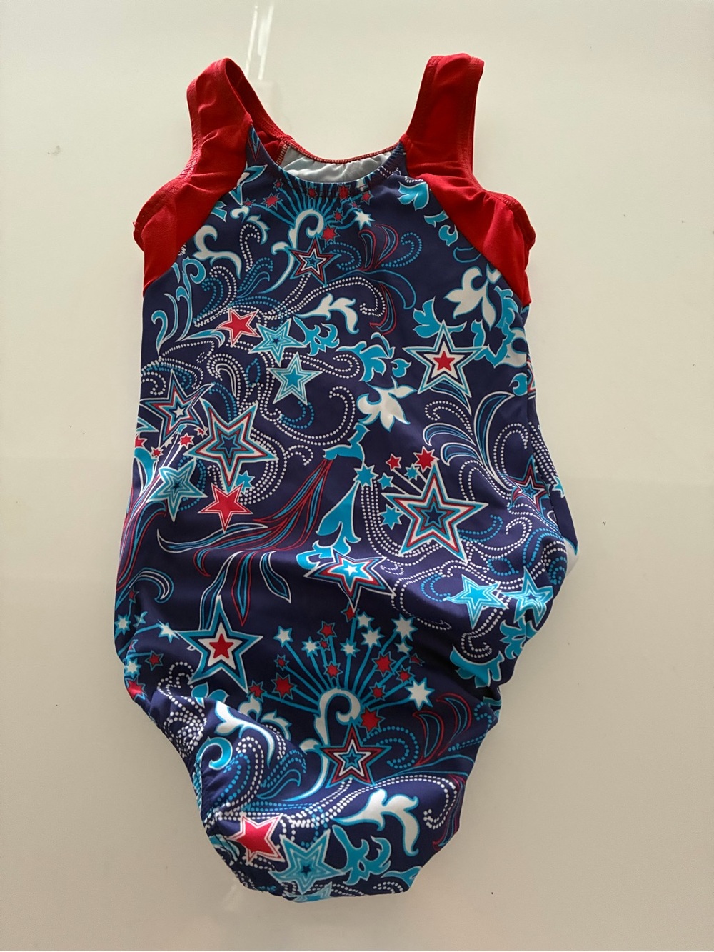 Gymnastics leotards size CM
snowflake design